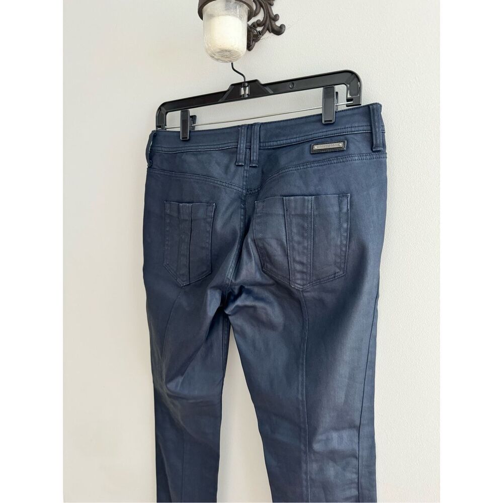 Burberry Brit Westbourne Skinny Ankle Slick Jeans, Size 31 - Picture 7 of 10